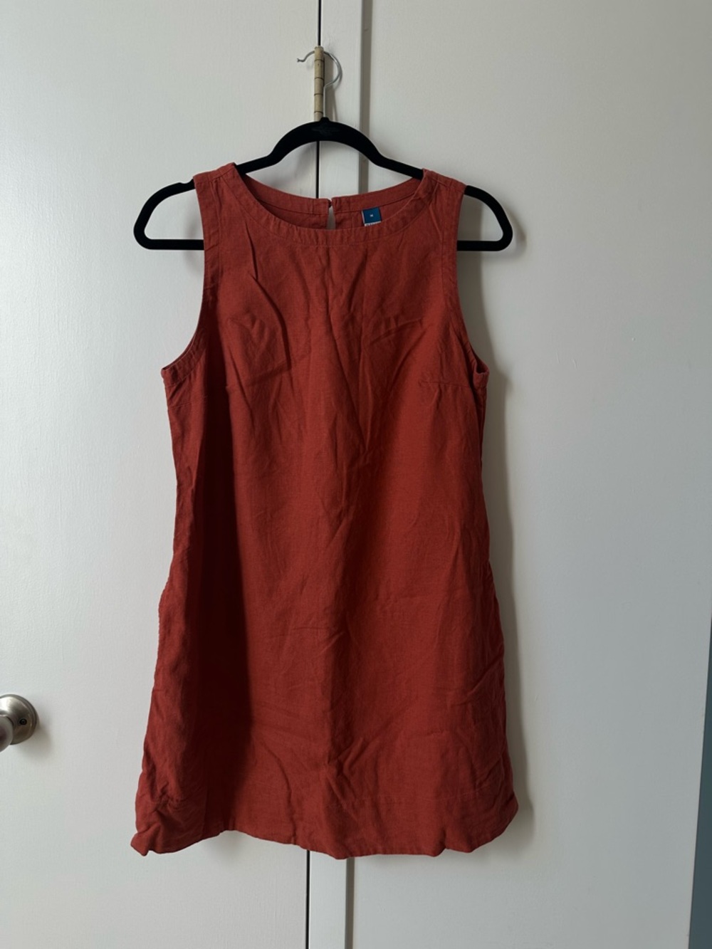 Old Navy Rust Red Sleeveless Mini Dress